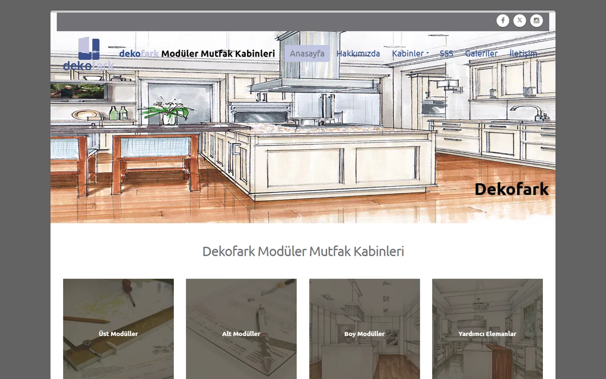 Dekofark website