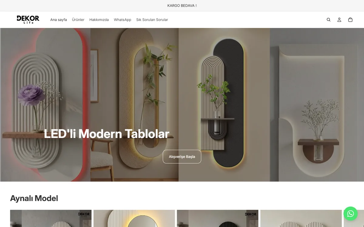 Dekorlife website