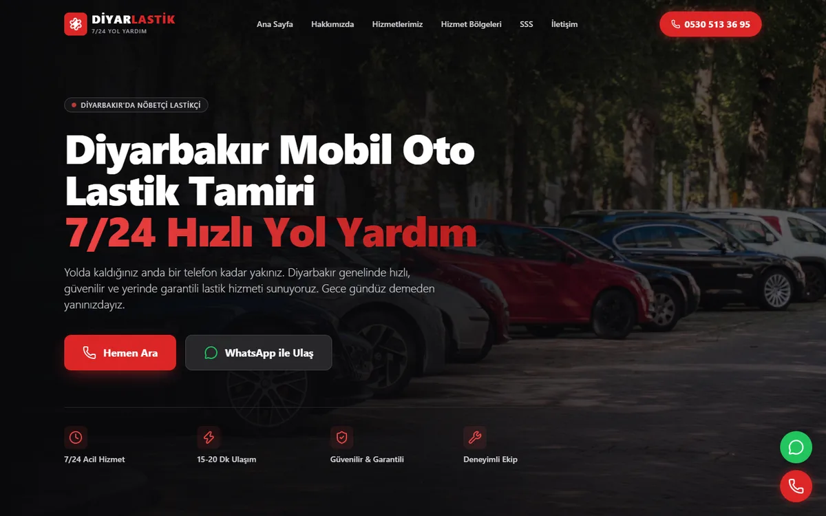 Diyarlas Oto Lastik website