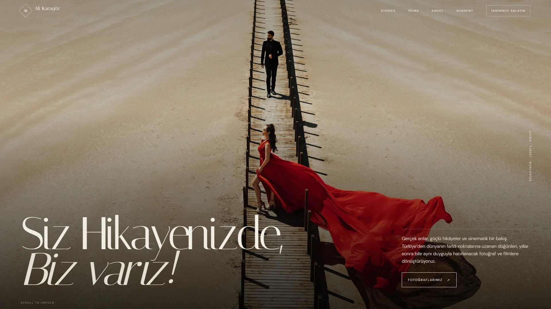 Ali Karag&ouml;z Photo & Films website