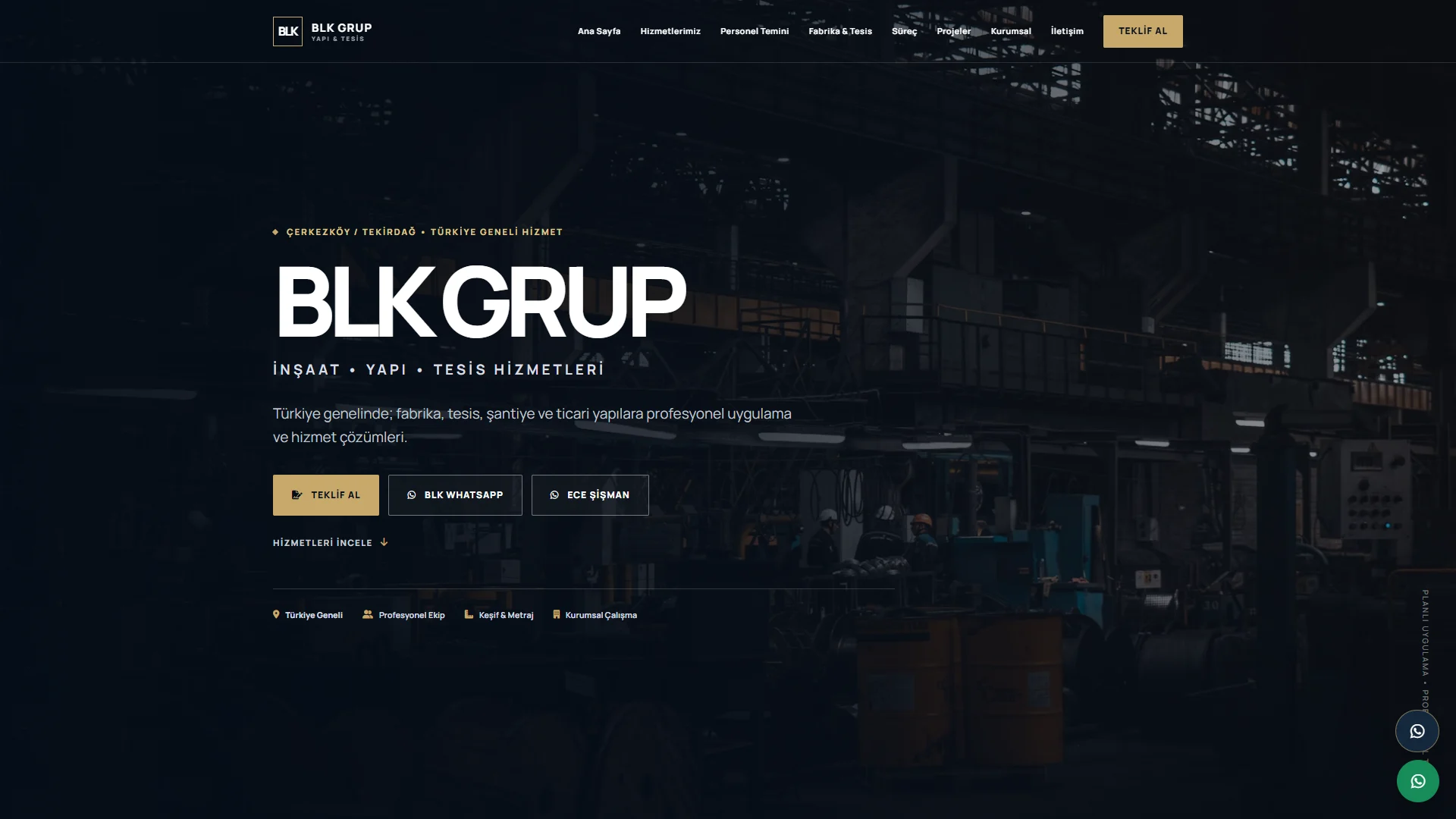 BLK Grup website
